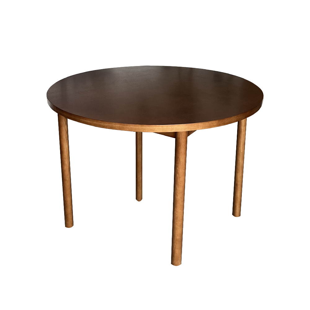 wood circle table(wood)