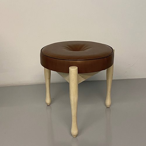 70s scandinavian stool